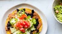 Vegetarian Tostadas Vegetarian Tostadas