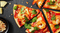 Prawn, Pineapple and Chilli Pizzas Prawn, Pineapple and Chilli Pizzas
