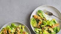 MILANESE CHICKEN CAESAR SALAD MILANESE CHICKEN CAESAR SALAD
