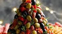 Antipasto Cheese Ball Christmas Tree Antipasto Cheese Ball Christmas Tree