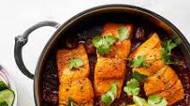 Qaliyeh-e Khorma (Spicy Sweet-and-Sour Salmon With Dates) Recipe Qaliyeh-e Khorma (Spicy Sweet-and-Sour Salmon With Dates) Recipe