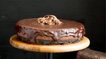 Baked Chocolate Cheesecake Baked Chocolate Cheesecake