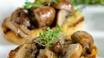 Mushroom Bruschetta Appetizer Mushroom Bruschetta Appetizer