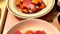 Quick and Easy Ham with Sweet Potatoes Quick and Easy Ham with Sweet Potatoes