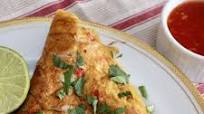 Thai Prawn Omelette Thai Prawn Omelette