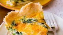 Cheesy Spinach Quiche Cheesy Spinach Quiche