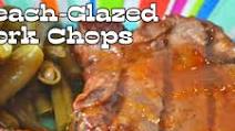 Peach-Glazed Pork Chops Peach-Glazed Pork Chops