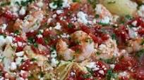 Baked Greek Shrimp Recipe with Artichokes Baked Greek Shrimp Recipe with Artichokes