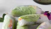 Vegetable Spring Roll Recipe with Rice Noodles Vegetable Spring Roll Recipe with Rice Noodles