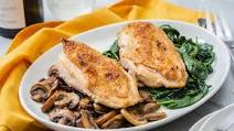 Keto Chicken with Mushrooms and Lemon-Butter Sauce Keto Chicken with Mushrooms and Lemon-Butter Sauce