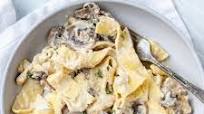 Chicken Mushroom Fettuccine Alfredo Chicken Mushroom Fettuccine Alfredo