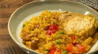 Pressure Cooker Paella with Chicken Thighs and Smoked Sausage Pressure Cooker Paella with Chicken Thighs and Smoked Sausage