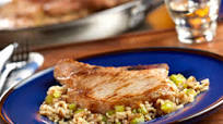 PORK CHOPS & French Onion Rice surprise, By Freda PORK CHOPS & French Onion Rice surprise, By Freda