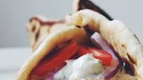 Greek Chicken Wraps With Fresh Tzatziki Sauce Greek Chicken Wraps With Fresh Tzatziki Sauce