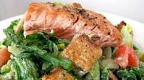 Salmon Caesar Salad Salmon Caesar Salad