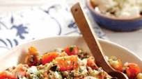 Chickpea Salad with Lentils and Mediterranean Flavors Chickpea Salad with Lentils and Mediterranean Flavors