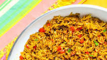 Spicy Turmeric Rice - one versatile side dish! Spicy Turmeric Rice - one versatile side dish!