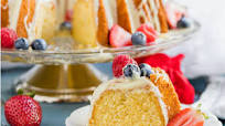 Red, White & Blue Low Carb Bundt Cake Red, White & Blue Low Carb Bundt Cake