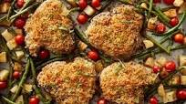 Italian Pork Chop Sheet-Pan Dinner Italian Pork Chop Sheet-Pan Dinner