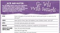 Go Wild with Desserts Go Wild with Desserts