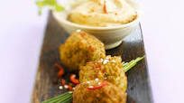Falafel with Hummus Falafel with Hummus