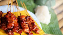Thai pork skewers - Moo ping Thai pork skewers - Moo ping