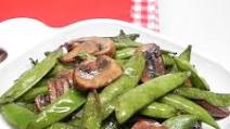 Air Fryer Teriyaki Snap Peas and Mushrooms Air Fryer Teriyaki Snap Peas and Mushrooms