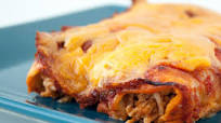 Easy Chicken and Bean Enchiladas Easy Chicken and Bean Enchiladas