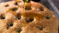 Rosemary and sea salt focaccia Rosemary and sea salt focaccia
