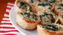 Mini Spinach Quiches Mini Spinach Quiches