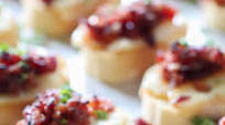 Cranberry Bacon Jam Crostini Recipe Cranberry Bacon Jam Crostini Recipe