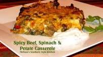 Beef Spinach and Potato Casserole Beef Spinach and Potato Casserole