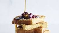 Sour Cream-Blueberry Waffles Sour Cream-Blueberry Waffles