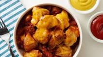 Slow-Cooker Chili Cheese Dog Casserole Slow-Cooker Chili Cheese Dog Casserole