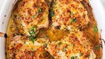 Oven Baked Chicken Thighs Oven Baked Chicken Thighs