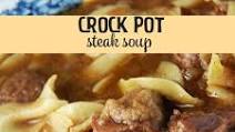 Crock Pot Steak Soup Crock Pot Steak Soup