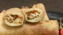 Lumpia isi ayam Lumpia isi ayam