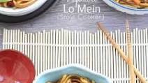 {Slow Cooker} Vegetable Lo Mein Noodles {Slow Cooker} Vegetable Lo Mein Noodles