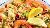 Slow Cooker Paella with Chicken, Chorizo and Shrimp Slow Cooker Paella with Chicken, Chorizo and Shrimp