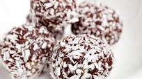 Chocolate and Coconut Bliss Balls Chocolate and Coconut Bliss Balls