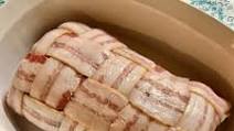 Boudin Stuffed Pork Loin Wrapped in Bacon Boudin Stuffed Pork Loin Wrapped in Bacon