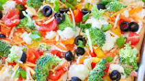 THE BEST VEGGIE PIZZA THE BEST VEGGIE PIZZA