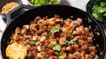 Air Fryer Pork Belly Sisig Air Fryer Pork Belly Sisig