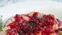 Roasted Pork Loin with Cranberry BBQ Sauce Roasted Pork Loin with Cranberry BBQ Sauce