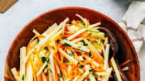 5 Fun Kohlrabi Recipes: Kohlrabi Slaw & More! 5 Fun Kohlrabi Recipes: Kohlrabi Slaw & More!