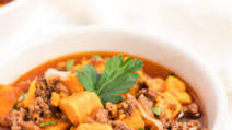 Instant Pot Sweet Potato & Ground Beef Chili Instant Pot Sweet Potato & Ground Beef Chili