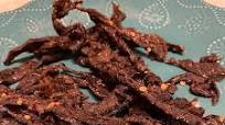 Sweet and spicy beef jerky Sweet and spicy beef jerky