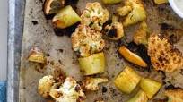 Crispy Roasted Cauliflower and Potatoes with Tahini Drizzle Crispy Roasted Cauliflower and Potatoes with Tahini Drizzle
