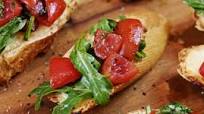 Roasted Garlic Parmesan Bruschetta Roasted Garlic Parmesan Bruschetta