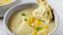 Creamy Vegan Cauliflower Corn Chowder Creamy Vegan Cauliflower Corn Chowder